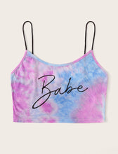#BABE Tye Dye Cami Crop Top