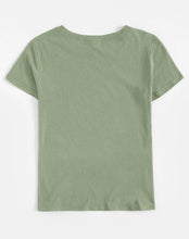 #Heart T-shirt Green